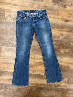 Lucky Brand Women's Medium Blue Flare Jeans